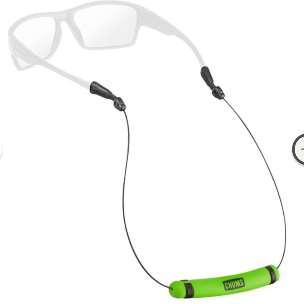 Chums Neon Green Eyewear Retainer